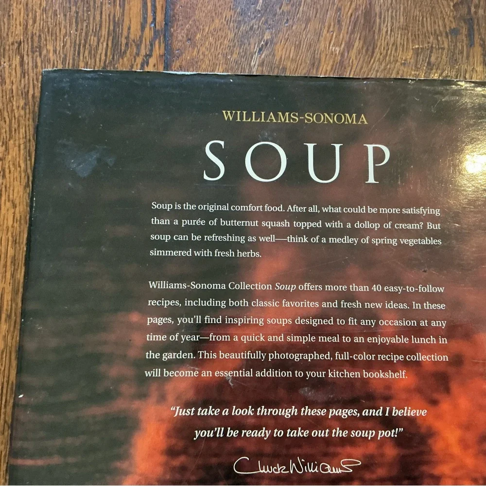 Williams Sonoma Soup Collection Book